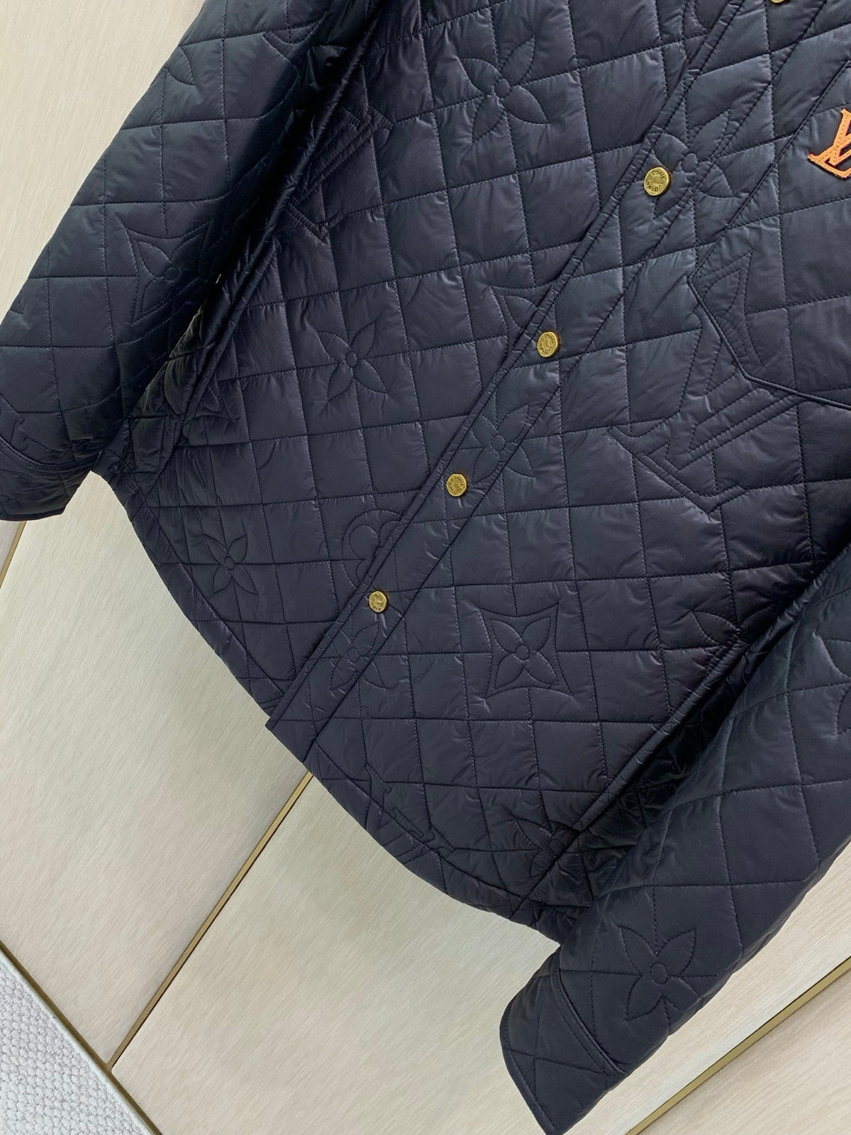 Louis Vuitton Men's Winter 2026 Casual Collared Padded Jacket