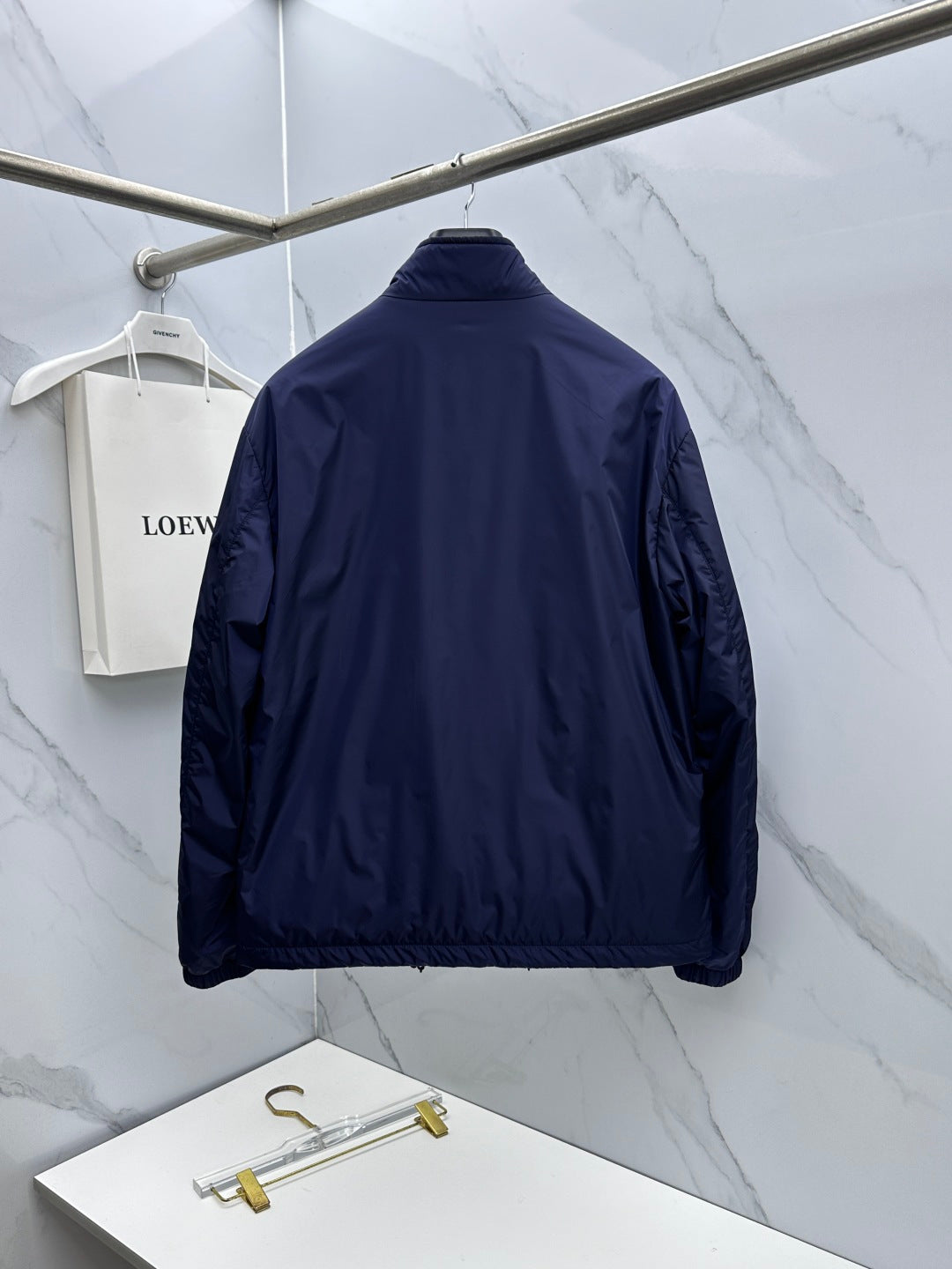 Prada Unisex Winter 2026 Reversible Stand-Collar Padded Jacket