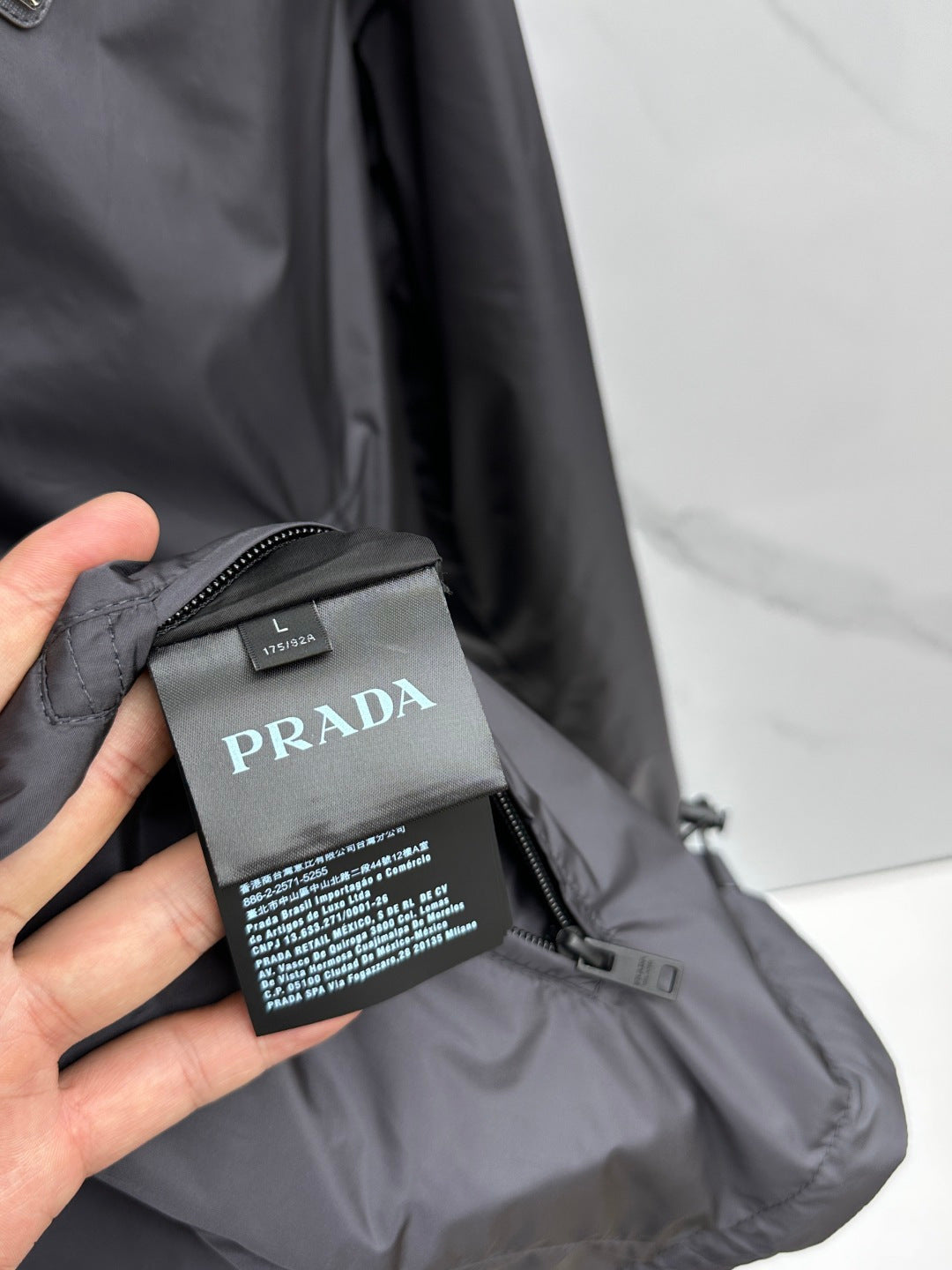 Prada Unisex Winter 2026 Reversible Stand-Collar Padded Jacket