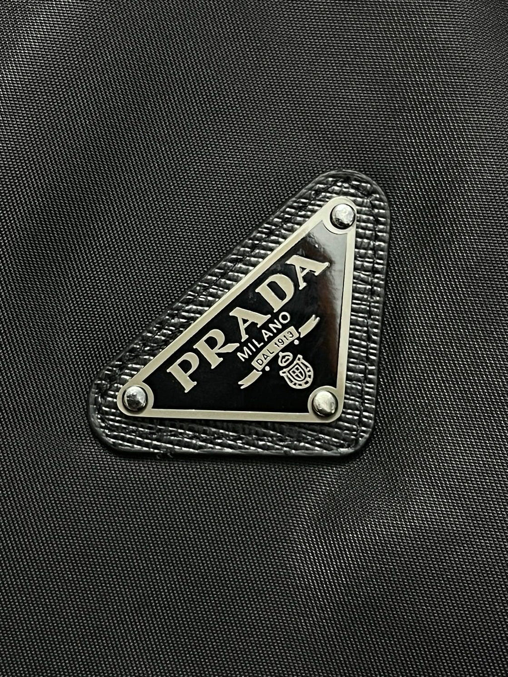 Prada Men's Black Triangle-Logo Hooded Waterproof Insulated Jacket