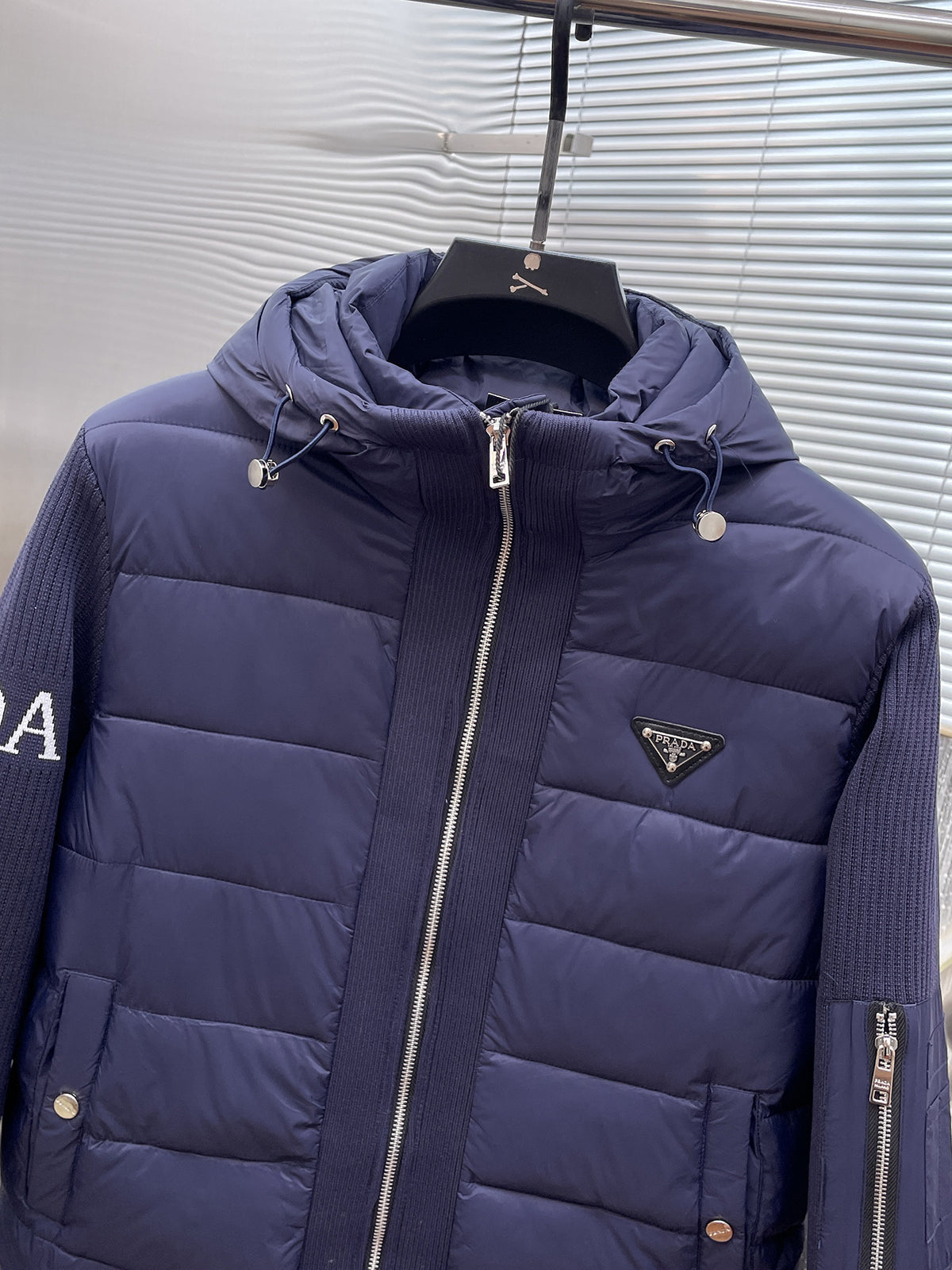 Prada Men's Winter 2026 Hooded Insulated Padded Jacket