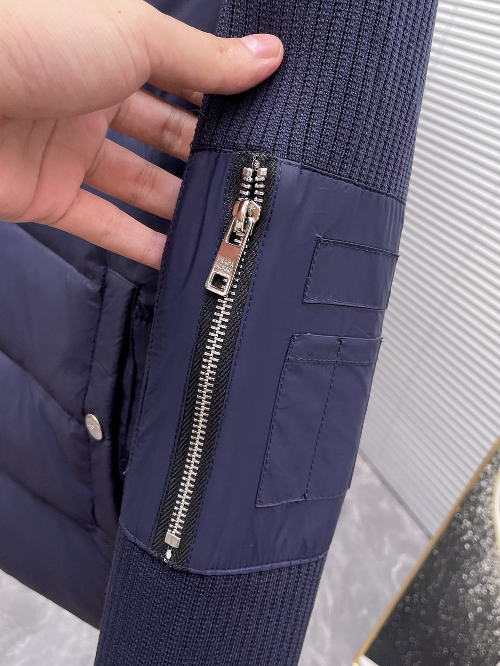 Prada Men's Winter 2026 Hooded Insulated Padded Jacket